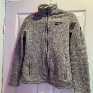 Patagonia Gray Utility Jacket with Stand-Up Collar